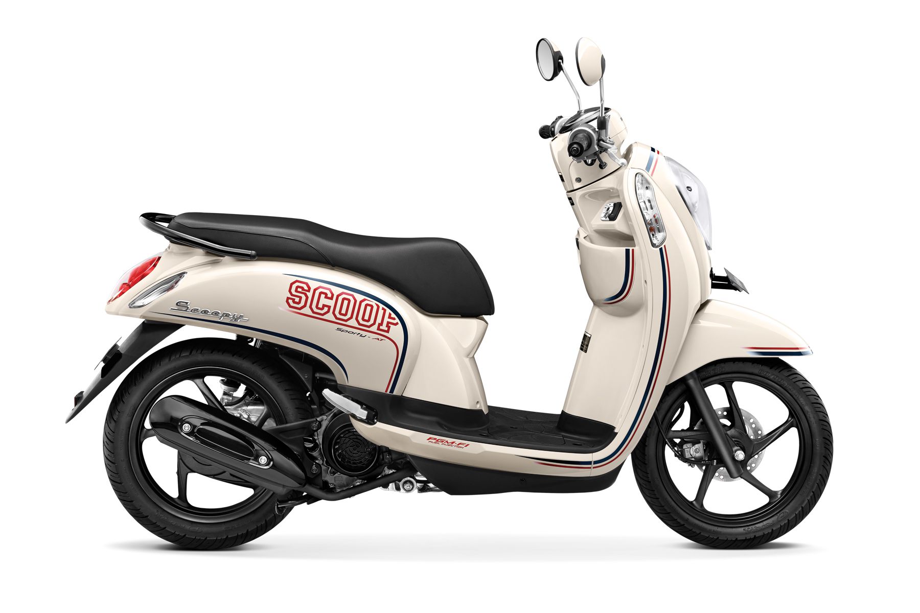 Pilihan Warna Honda Scoopy  FI 110 Terbaru 2014 Mercon Motor