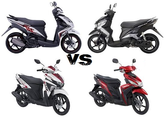 Komparasi Yamaha 125cc Xeon RC VS GT125 VS Mio M3 
