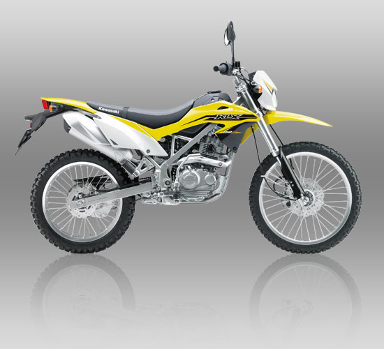  Motor  Klx  Warna  Kuning  Hitam