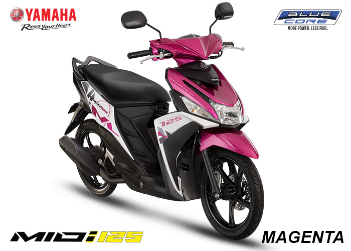 Warna dan Striping Yamaha Mio i 125 Mio M3 Bluecore 